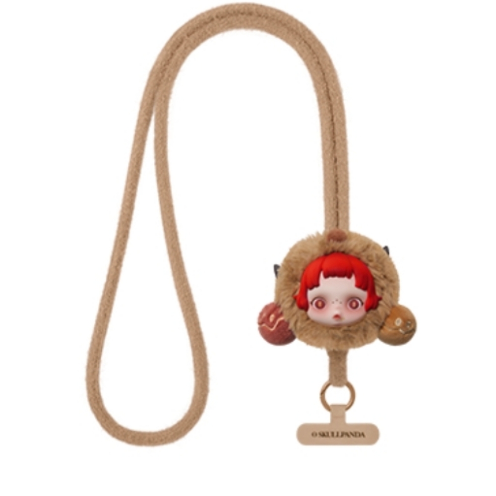 SEALED Skullpanda You Found Me! Series Phone Lanyard PRANKY PEANUT